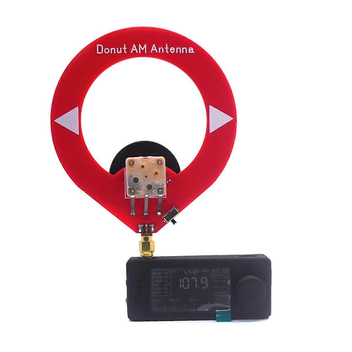 1.9inch SI4732 Mini Radio Receiver 0.5-108MHz Portable Shortwave Radio Receiver HF SW MW VHF Mini S