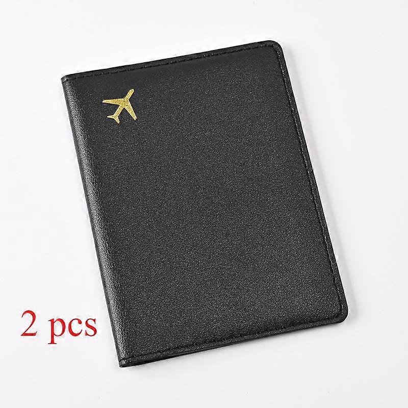 Sleek PU Passport Holder, Available in 6 Colors, 14.2x10.8cm