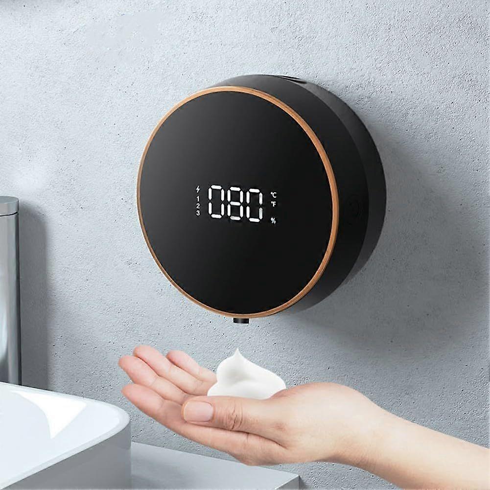 Waterproof Touchless Automatic Dispenser Wall Mounted Dispenser (Black Foam)
