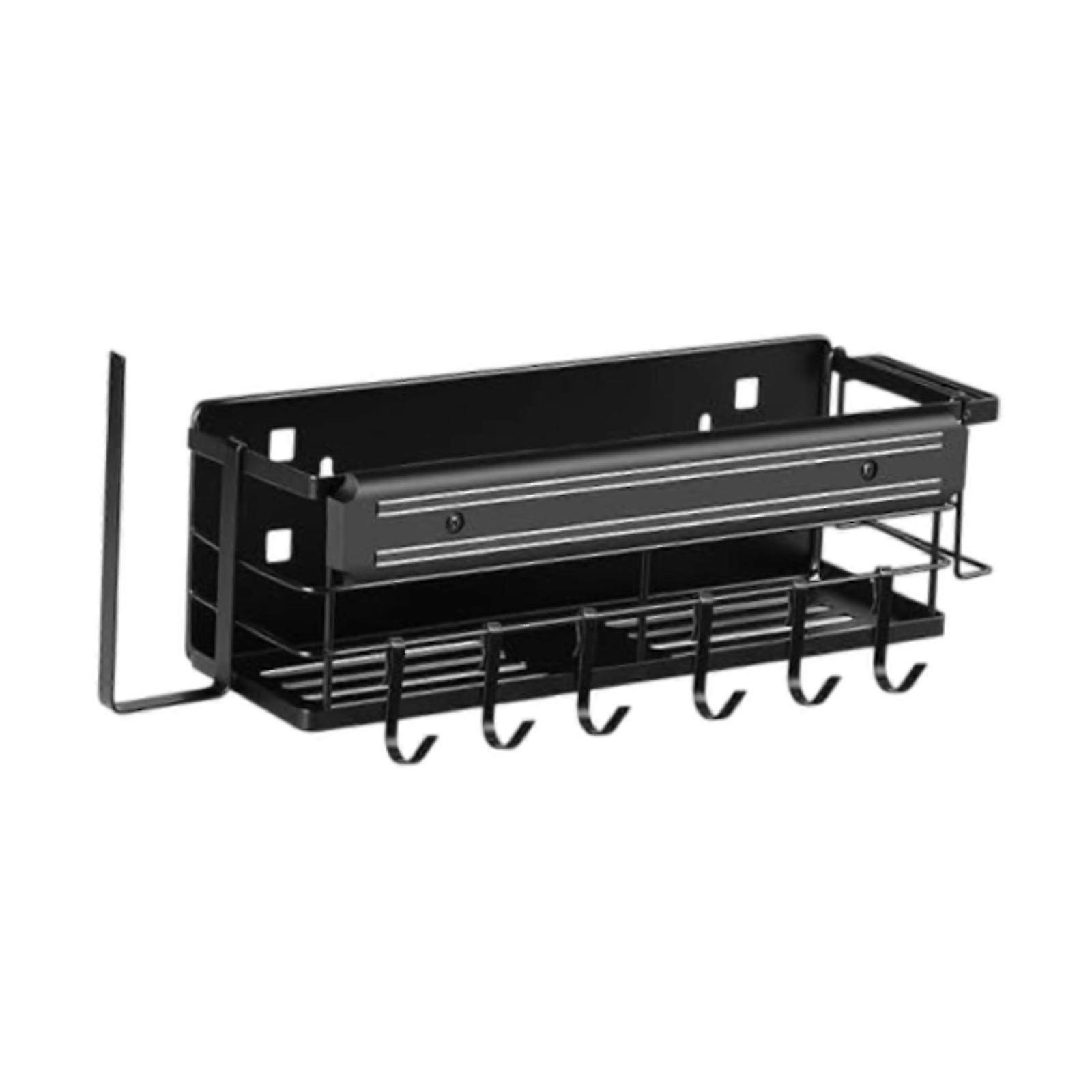 Griddle Rack Wall Mount Knife Rack Tool Holder Griddle Accessories Organizer