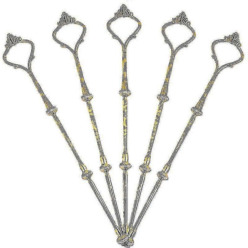 3 Tier Golden Cake Stand(5 Sets) Holder,crown