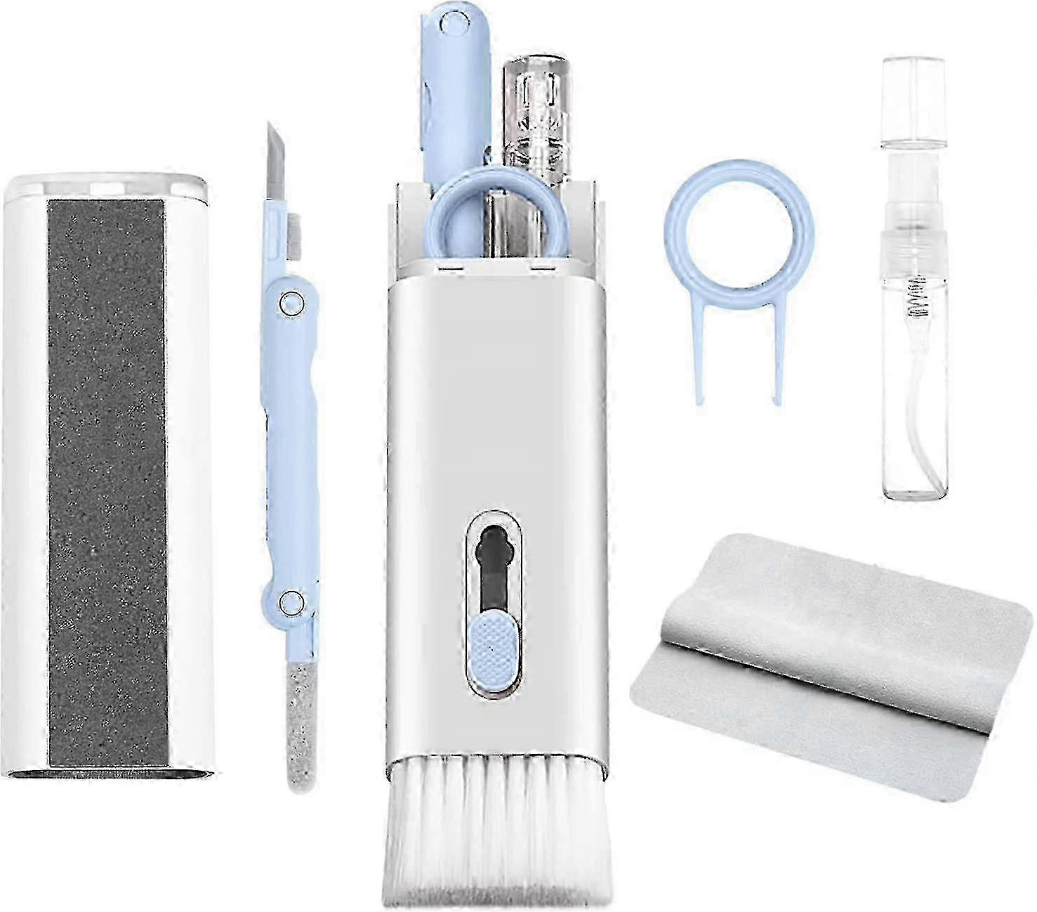 7 in 1 電子クリーナーキット Airpods対応 - ノートパソコンクリーナー、イヤホン/電話/キーボード用ポータブルクリーニングペン