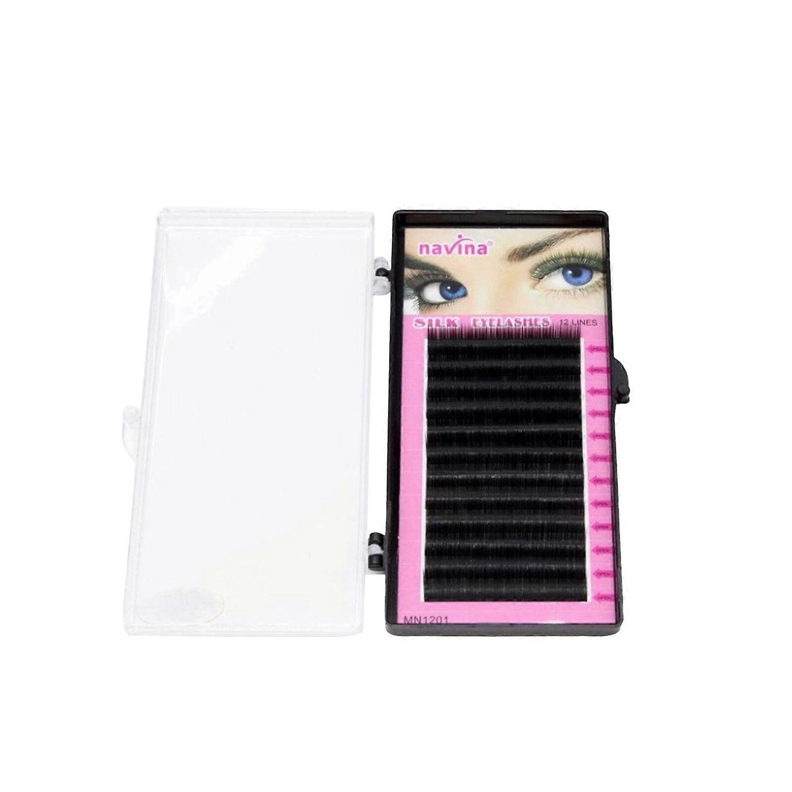 Navina Mink Eyelash Extension C curl 8-12mm Fake False Eyelashes Daily Natural Look