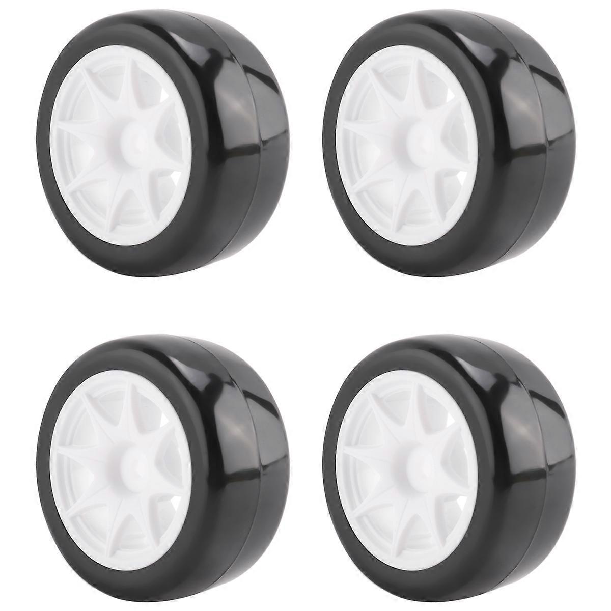 4Pcs 58mm Tires 12mm Hex Wheels with Sponge for RC Drift Car