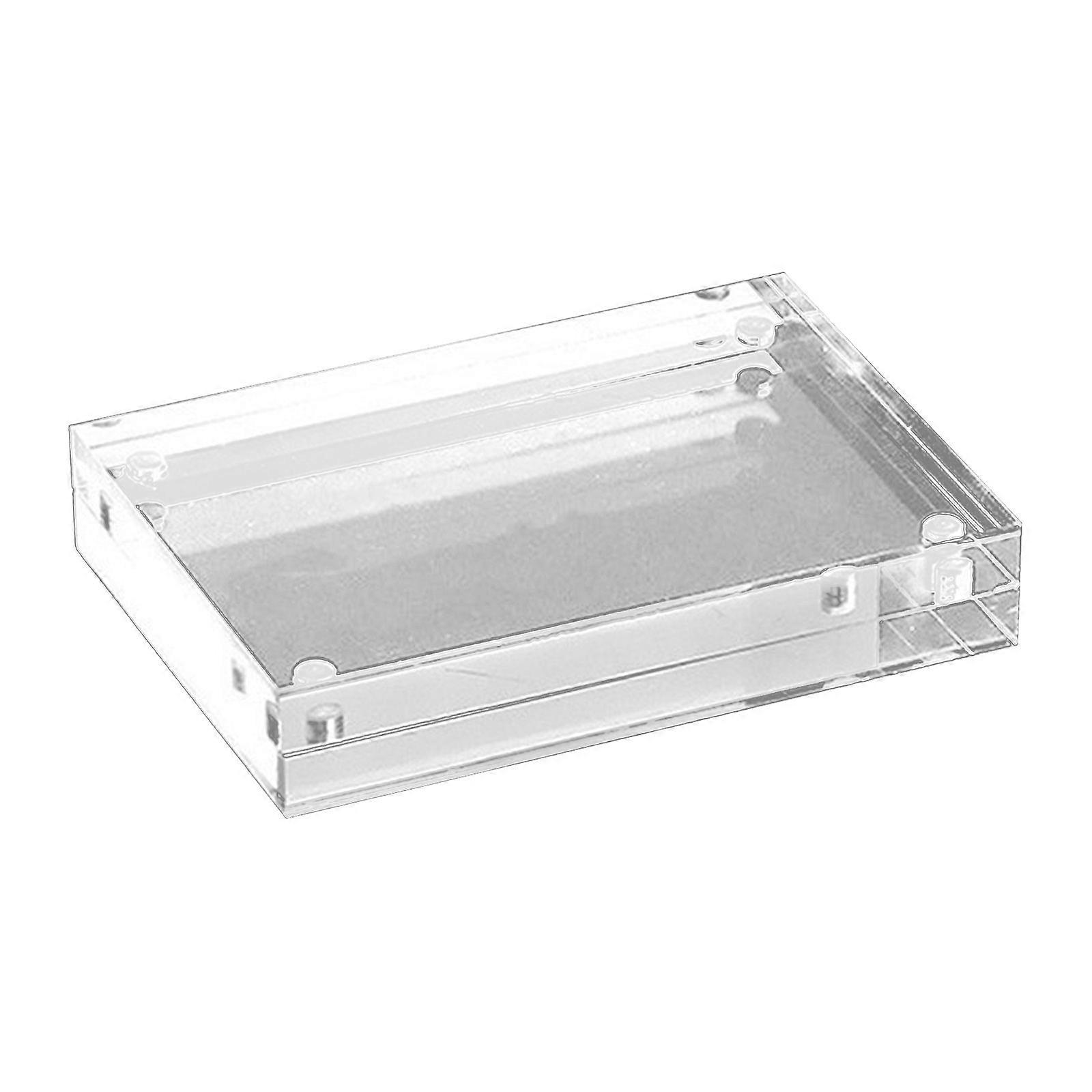 Acrylic Photo Frame Clear Picture Frame for Desktop Display, Record Memory