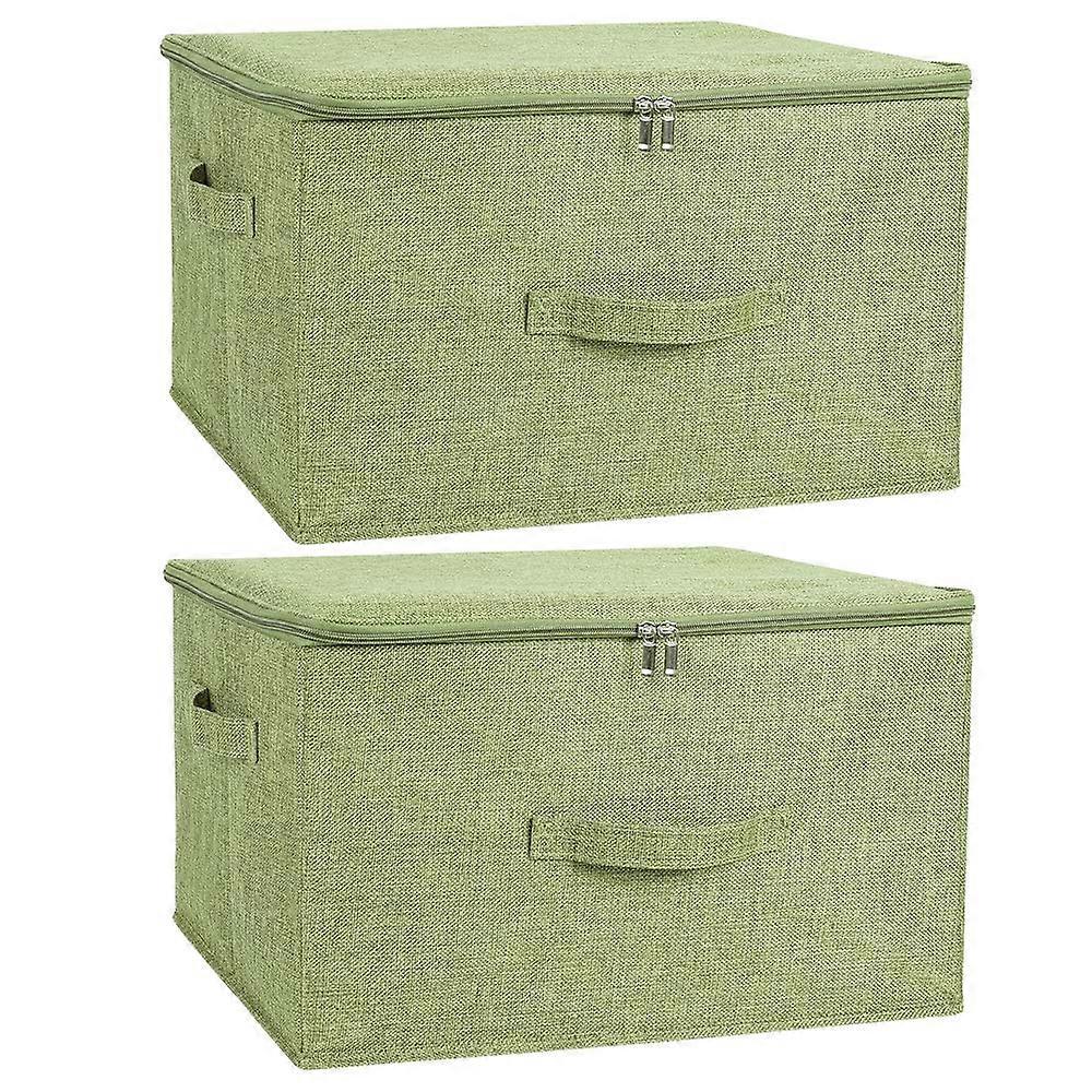 2 PCS Foldable Storage B Home Cube Baskets Closet Clothes Organizer