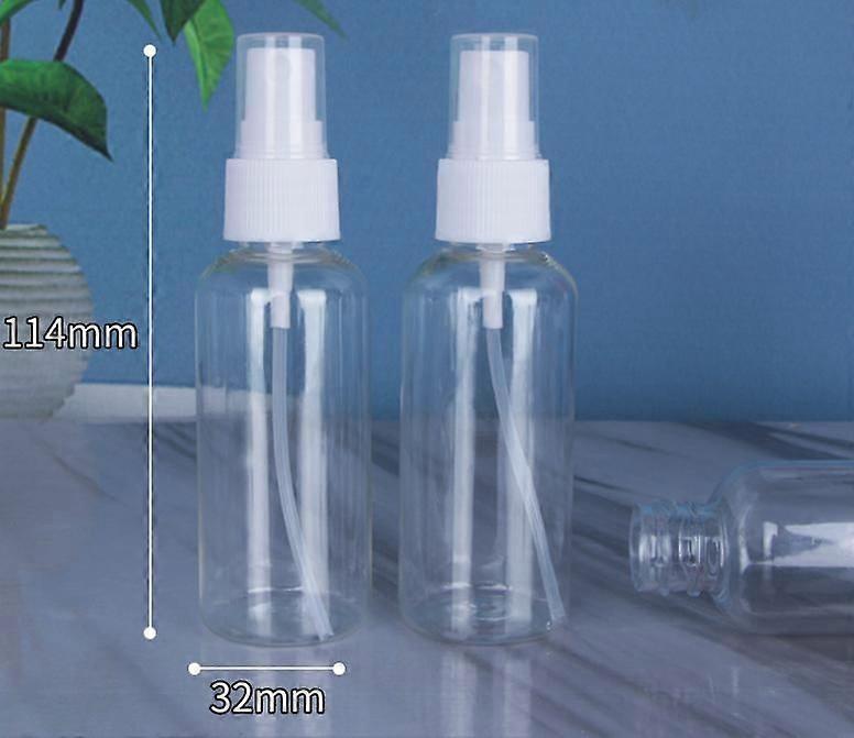 Small Spray Bottle 50ml, Empty Hand Sanitizer Bottle with Funnels-Refillable Rubbing Alcohol Bottle for Essential Oils, Perfume,(6PACK)