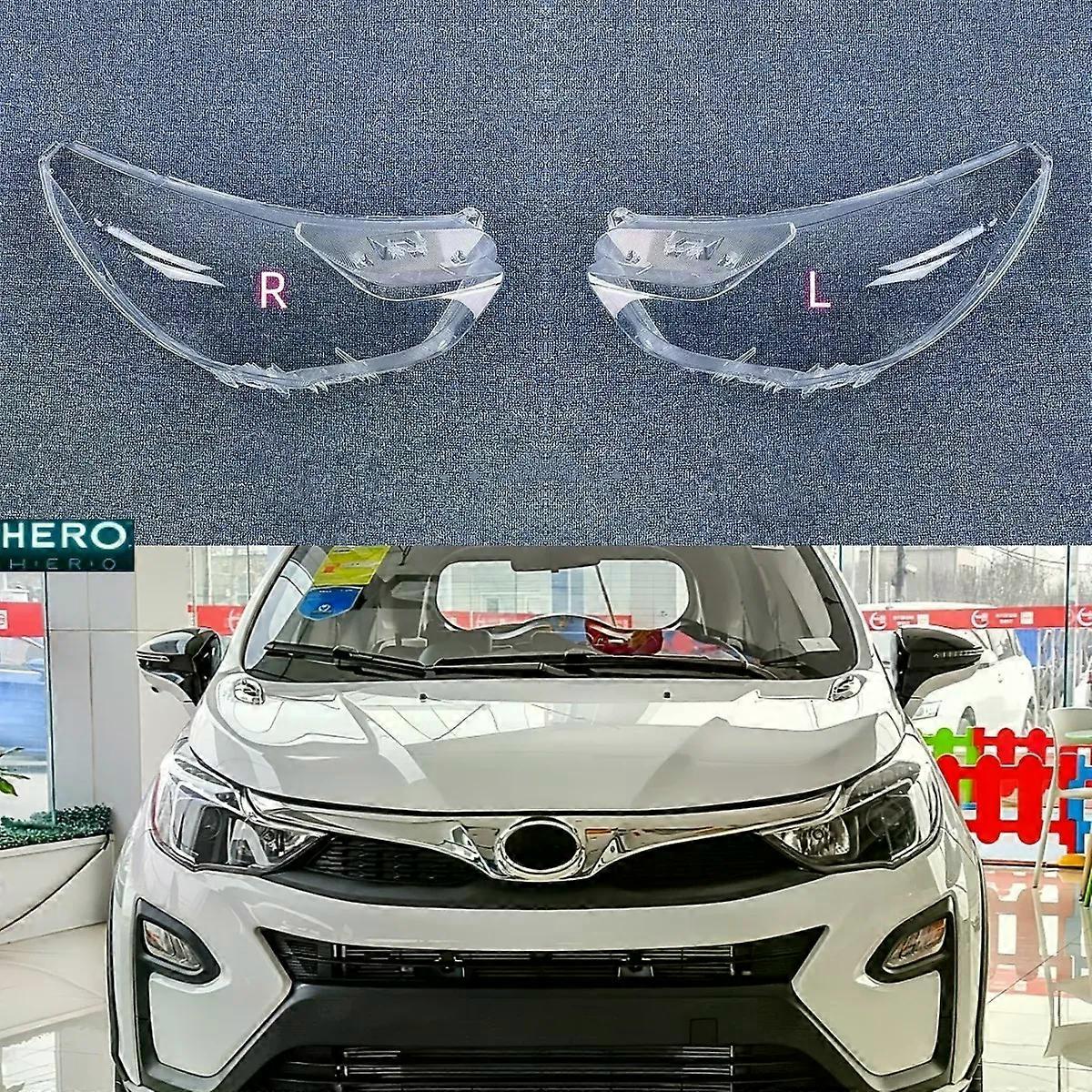 High qualityFor BYD Yuan 2016 2017 2018 Headlight Cover Lens Transparent Headlamp Lamp Shell Replace Original Lampshade Plexiglass