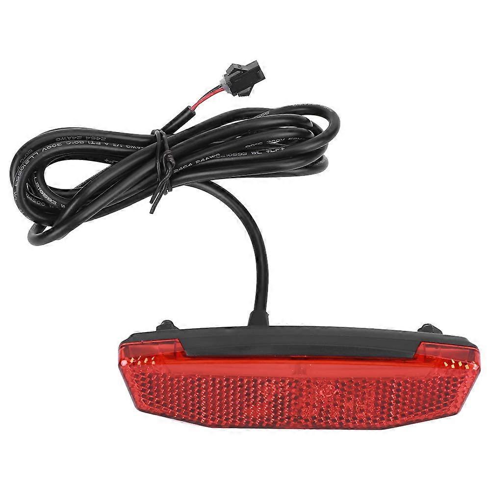 Electric Bicycle 6V-60V Tail LED Warning Light High Brightness Rear Light Night Riding Equipment with SM Connector