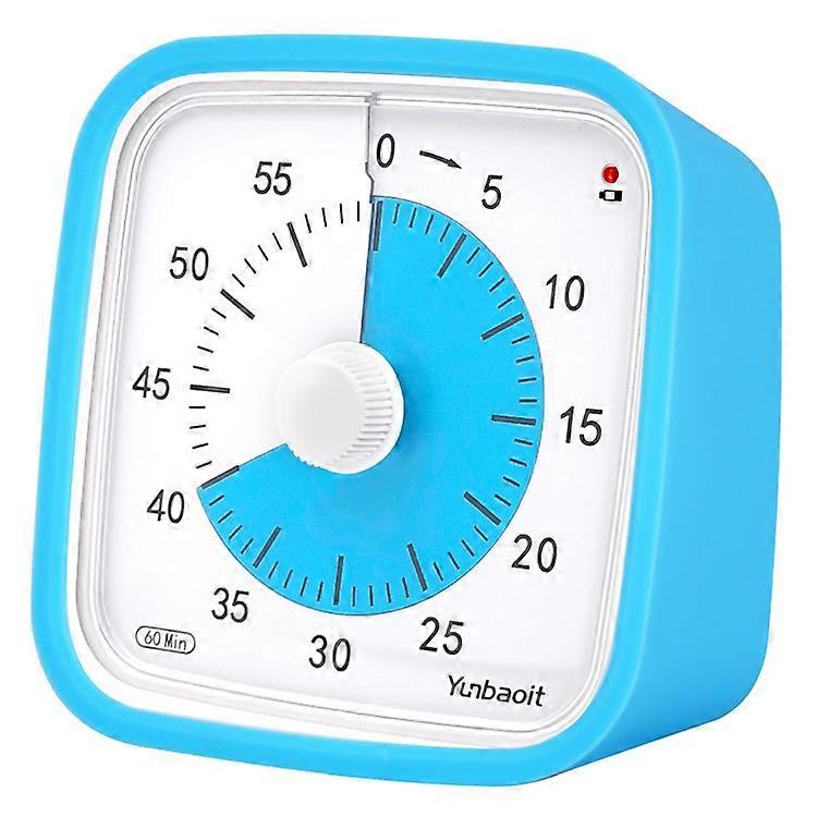 YUNBAOIT VT01 Visual Timer with Night Light 60 Minute Countdown Timer Silent Time Management Tool