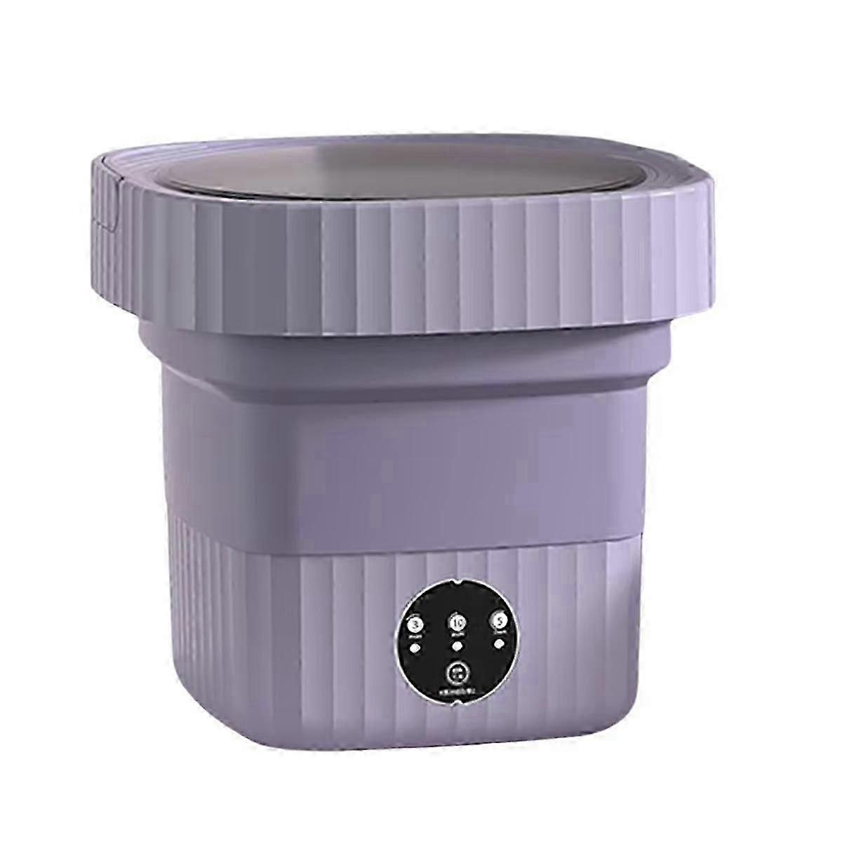 Folding Washing Machine Portable Small Washing Machine Mini Underwear Cleaning Machine US Plug