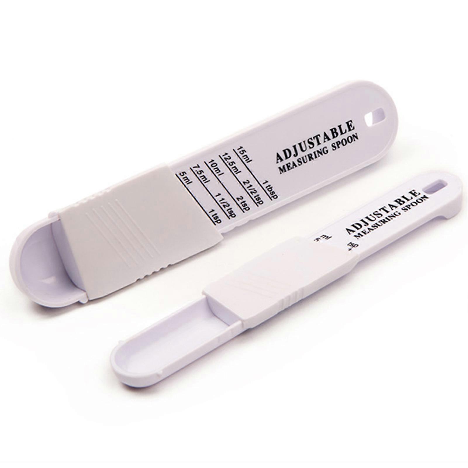 Adjustable Measuring Spoon nd Adjustable Scale Measuring Spoon