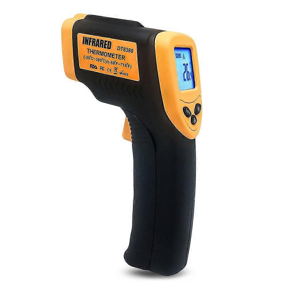 DT8380 Handbediende LCD Vertoning Infrarode Thermometer Contactloze Temperatuurmeter