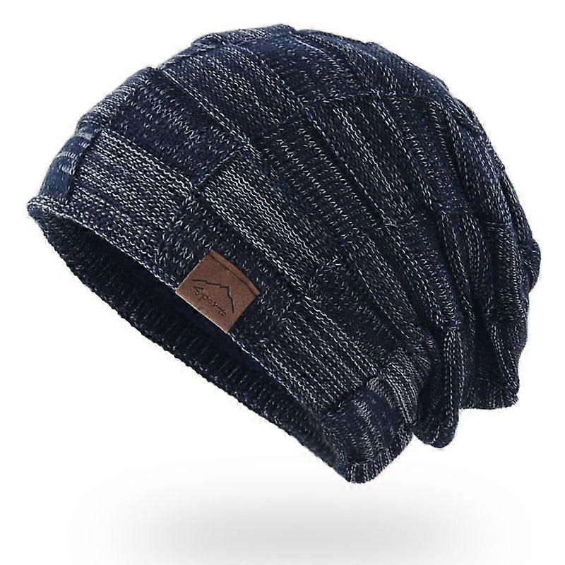Winter beanie with thick fleece lining