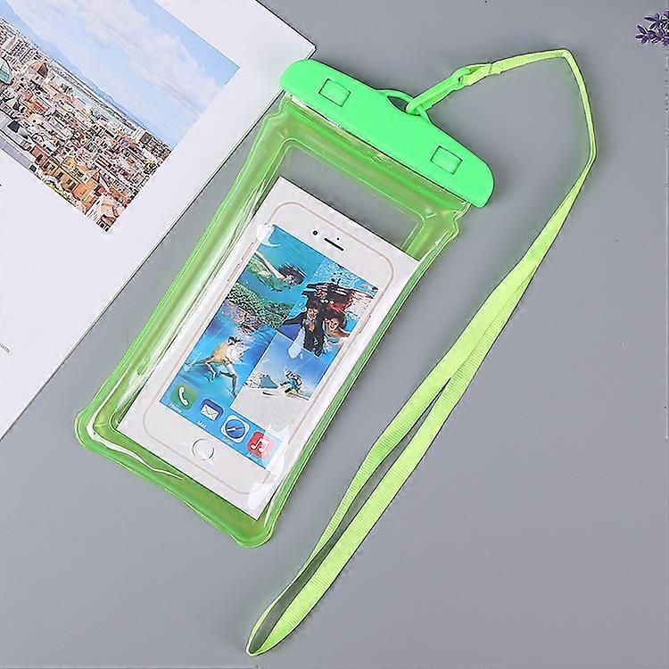 Inflatable Phone Waterproof Bag Protective Bag Floating Airbag Touch Screen Compatible Fits Phones up to 7.2 inches for Swimming Diving Fishing Water