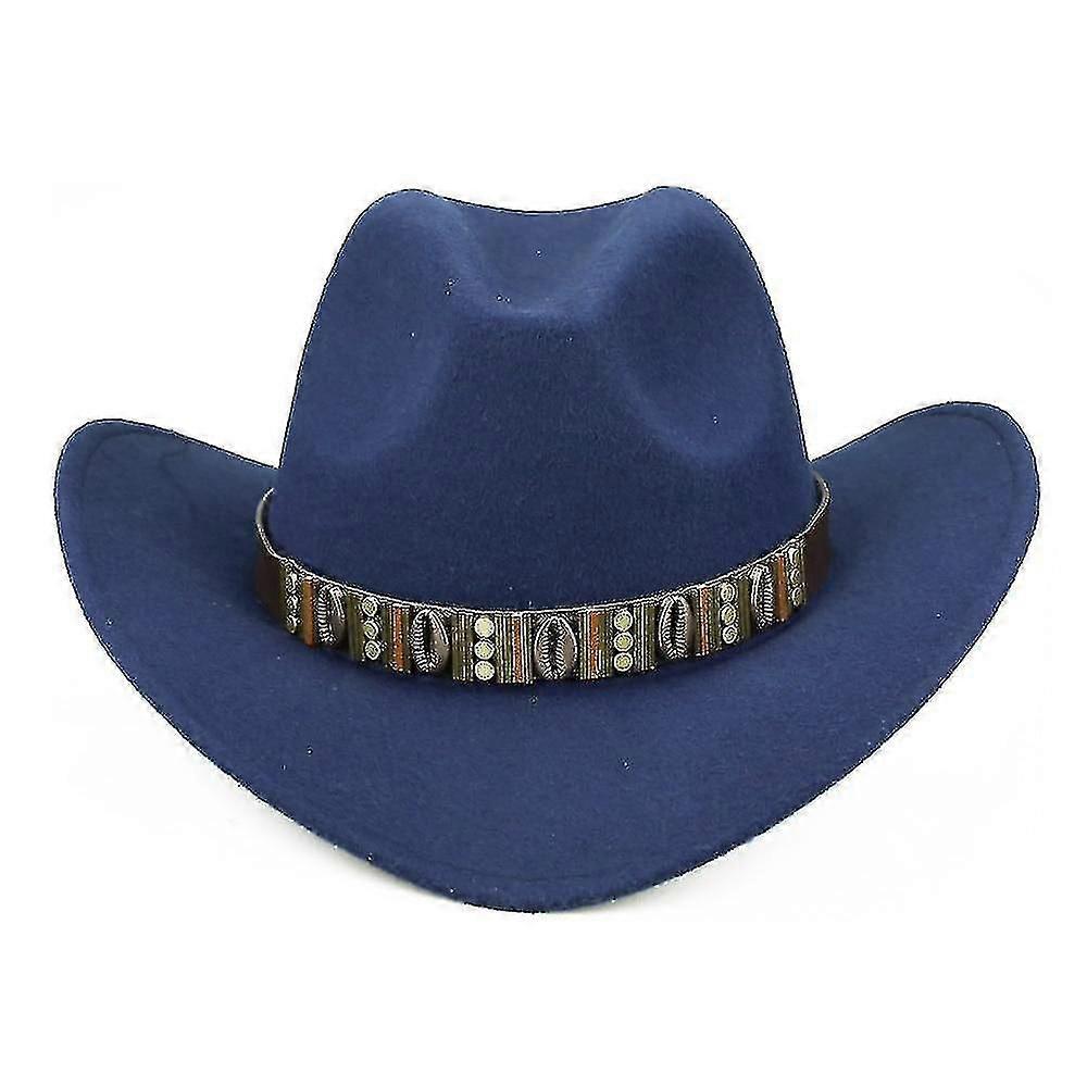 Metall belte Cowboy Caps, Kvinner Vinterhatt