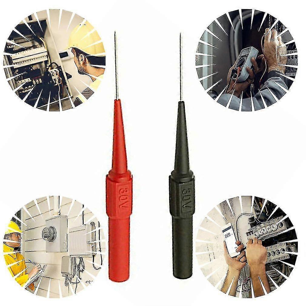 Insulation Piercing Needle Non-destructive Multimeter Test Probes Insulation Non-destructive Piercing Long Test Probe