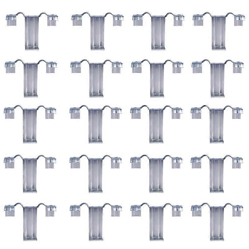 20PCS Photovoltaic Panel Drainage Buckle Surface Plate Solar Panel Water Drain Clip for Solar Panel Draining 40mm