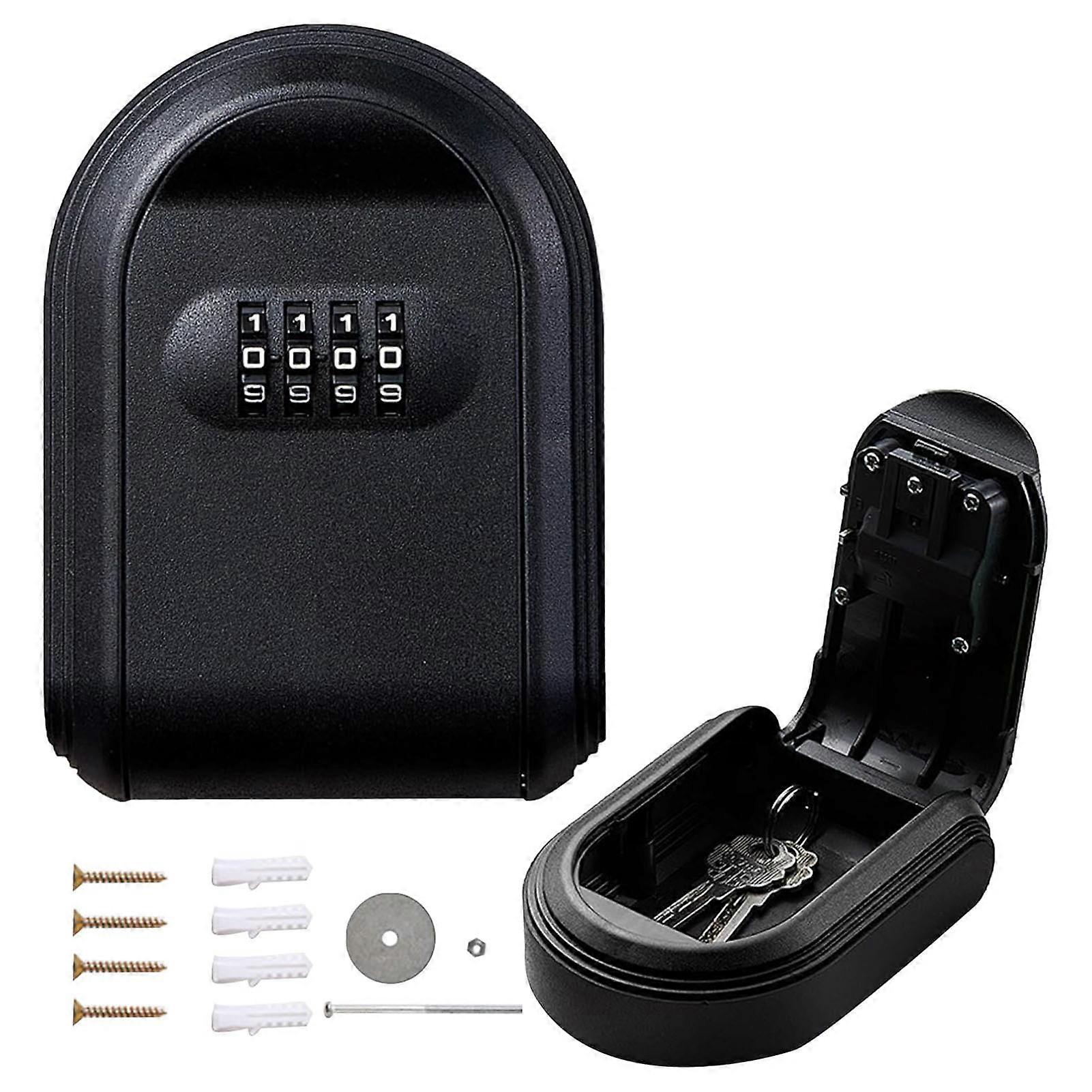 Outdoor Safe Key Lock Box Fast Installation  Safety Performance Suitable for Home Garage School