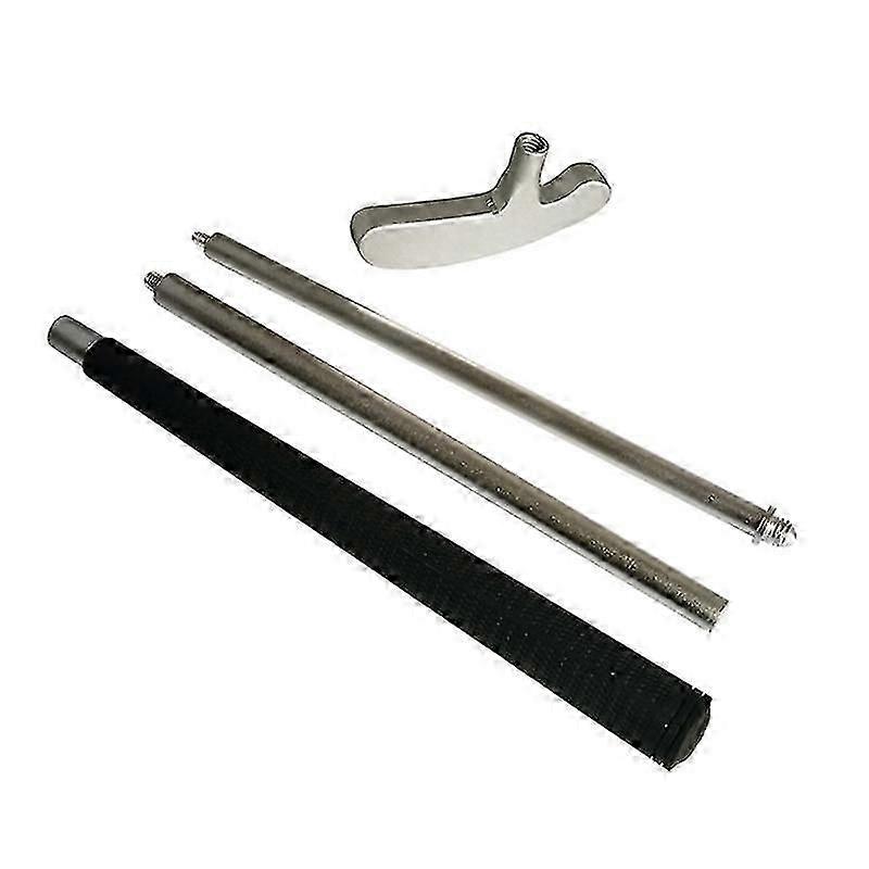 Portable Travel 3-section Foldable Golf Putter for Right/left Handed Users