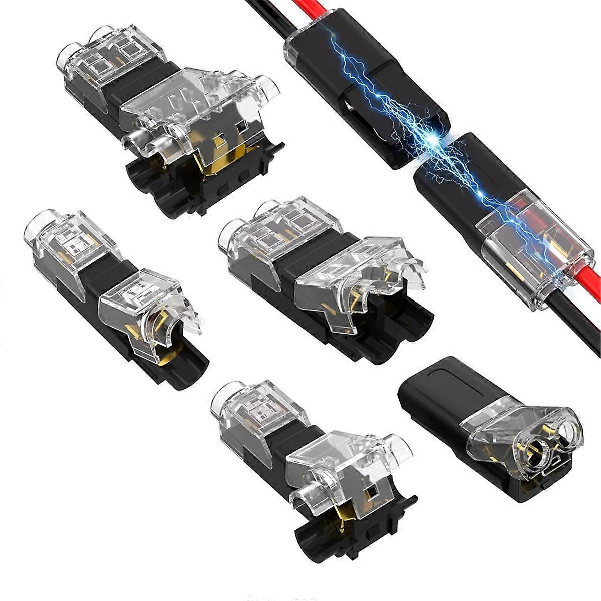 44PCS Low Voltage Wire Connectors Kit, Tap and I Tap Wire Connectors