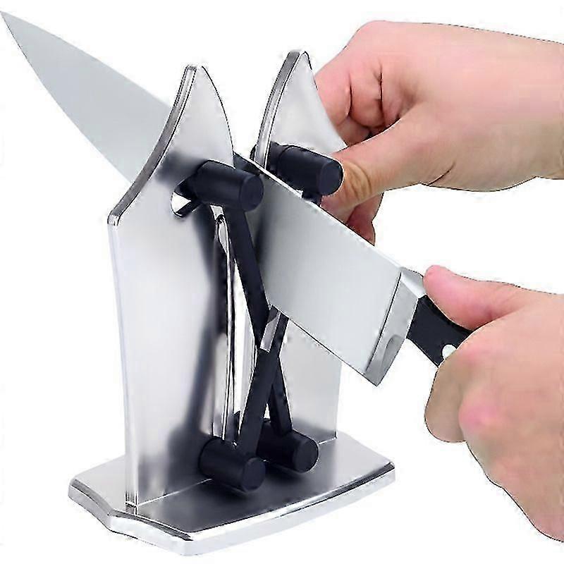 Bavarian Edge Manual Knife Sharpener - NOBRAND - Sharpens, refines and polishes dull knife blades