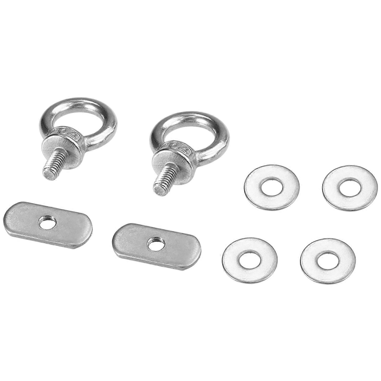 2 Pack Kayak Track Mount Tie Down Eyelet for Bungee Cord Rope