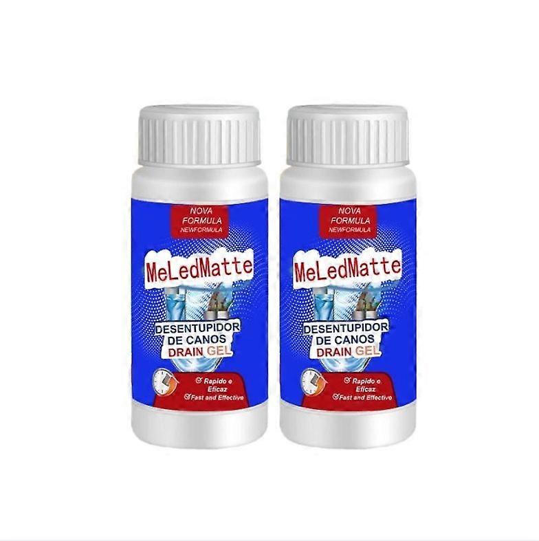 1/2/3PCS Powerful Pipe Dredging Agent Meledmatte, Sink and Drain Pipe Dredge Agent Powder