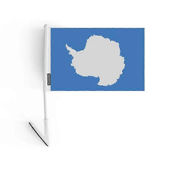 Flag - Antarctica - 14 x 21 cm - Durable polyester - Lightweight - Double-sided