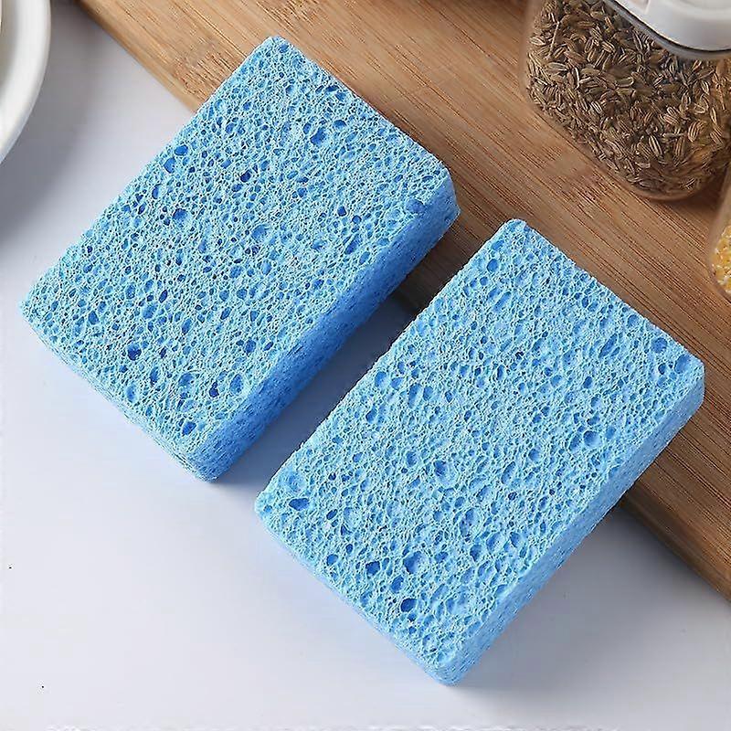 Pulpa de madera Esponja de algodón Frote Compresión rectangular Pulpa de madera Esponja absorbente