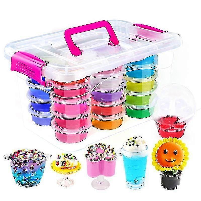 24 Color Crystal Mud Set