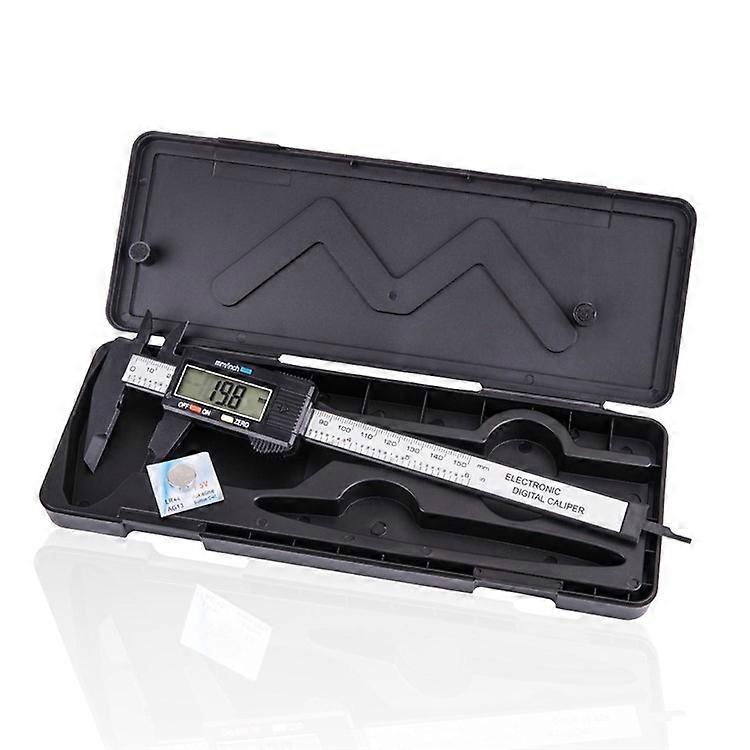 ZTTO 0-150mm Digital Vernier with LCD Screen Plastic Digital Caliper Measuring Tool