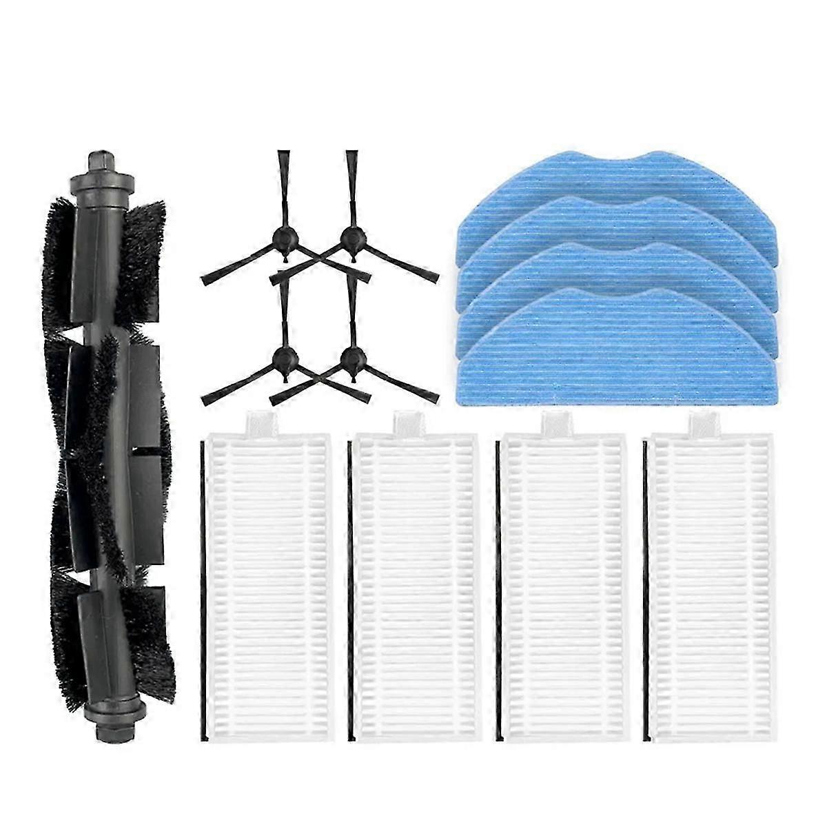 For MEDION X10 SW Accessories Main Side Brush Hepa Filter Mop Cloth
