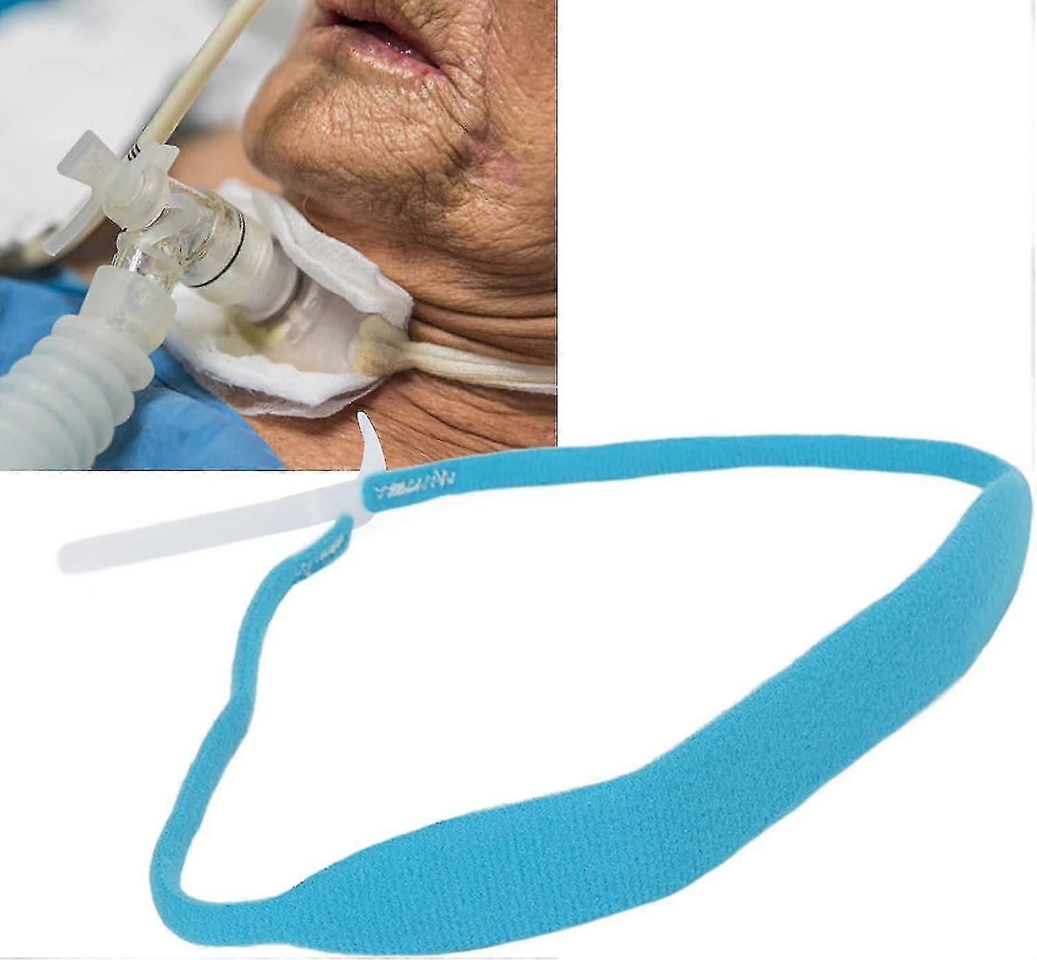 Tracheotomy Tube Fixing Strap Adjustable Tracheotomy Ties With Hook And Loop Closure Reusable Tracheostomy Collar Trach Ties Catheter Holder Neckba