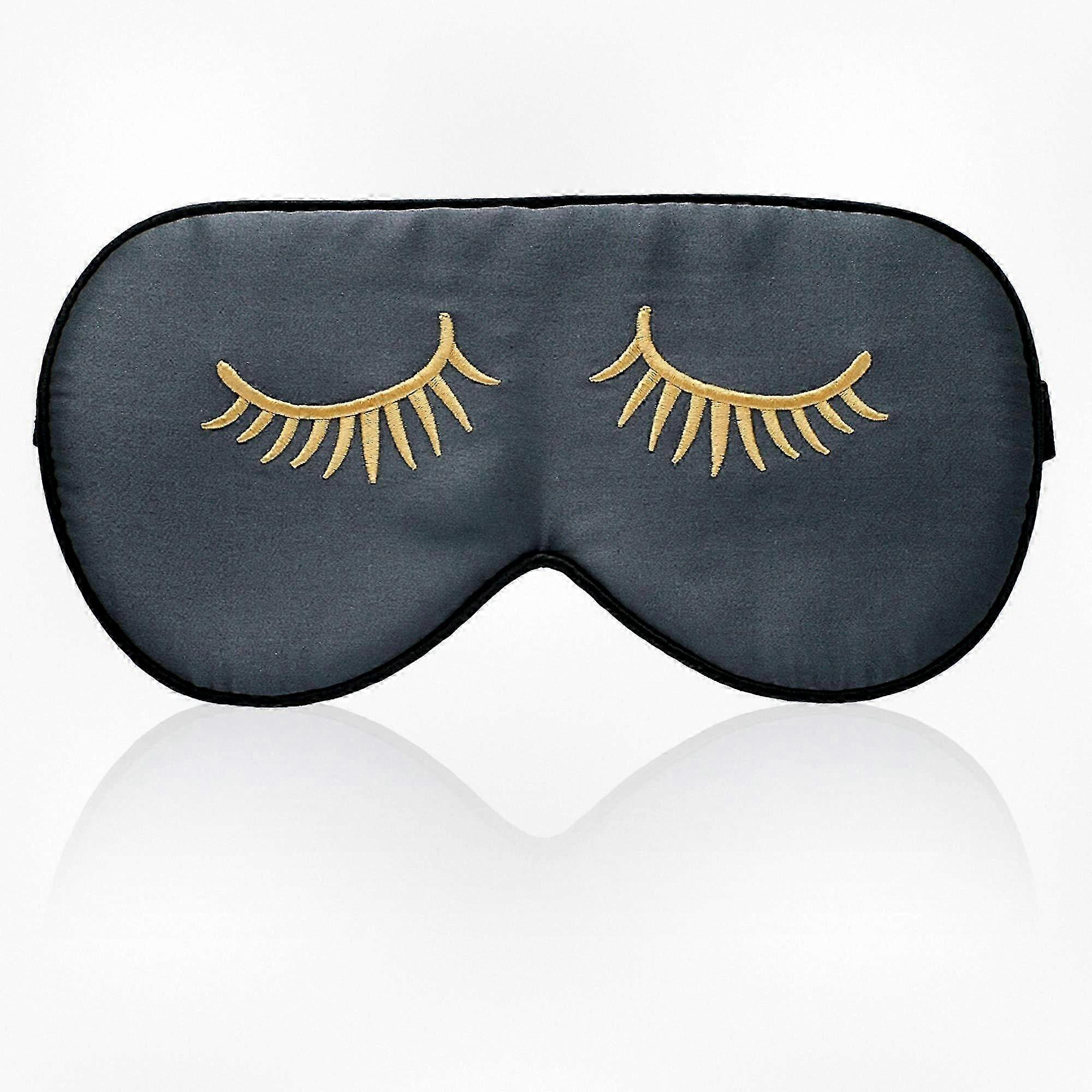 2025 Adjustable Silk Sleep Mask for Ultimate Comfort, Soft Touch, Offered in Various Designs