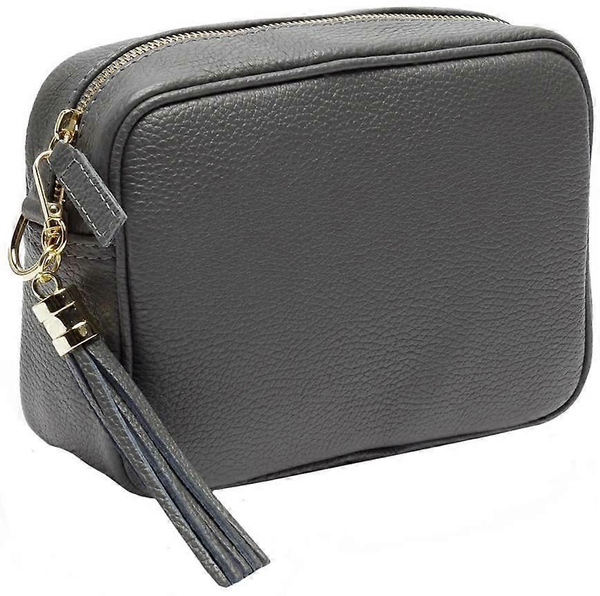 Elie Beaumont Crossbody Bag - Slate Grey