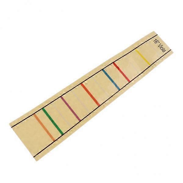 Stringed Instrument Fret Position Indicators for Violin and Bass Players