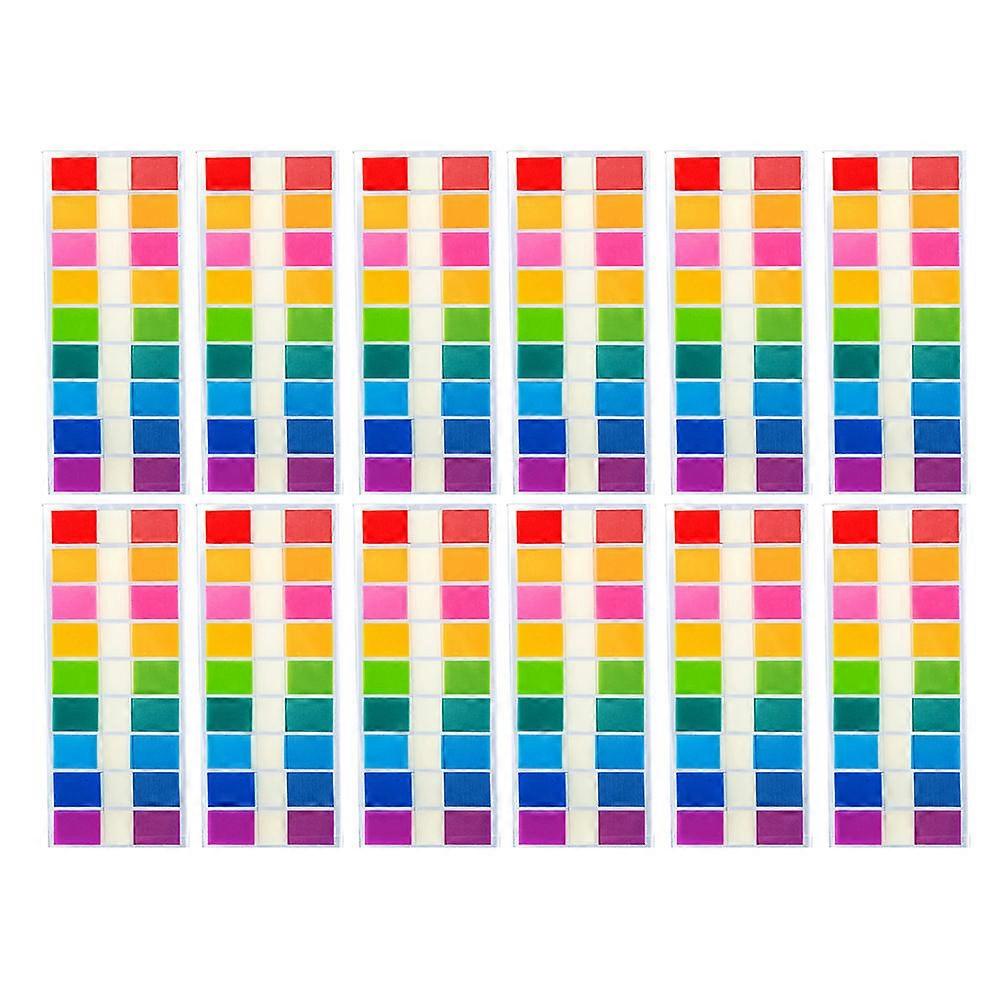 Organizer Stickers for Effective Page Tracking and Categorization