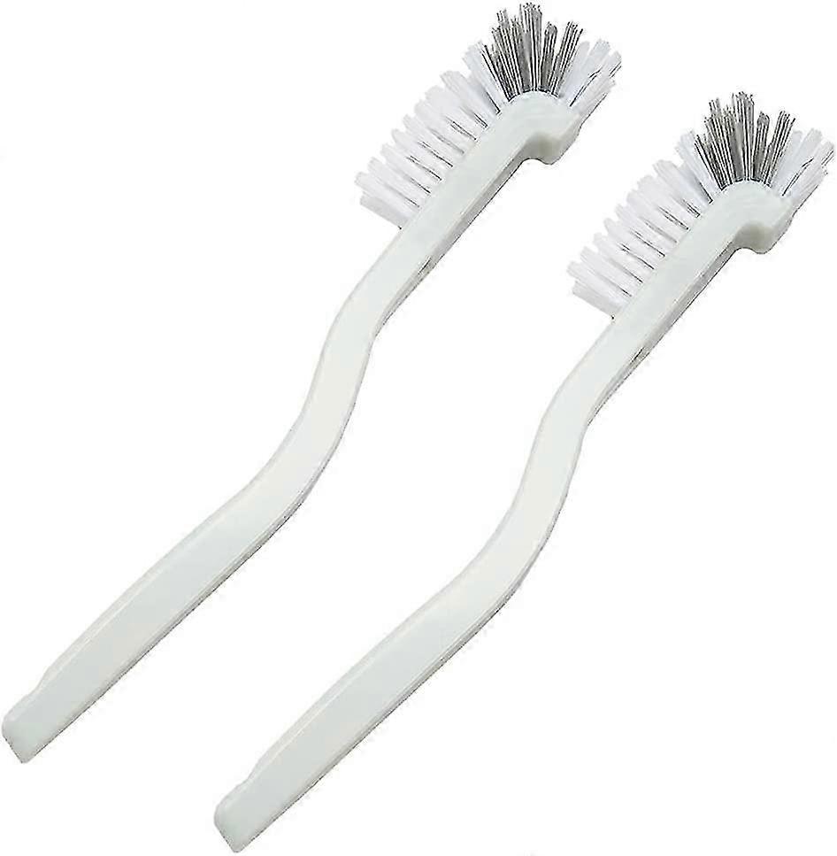 2pc Multipurpose Bottle Cleaning Brush Set with Long Curved Handle for Different Bottle Types