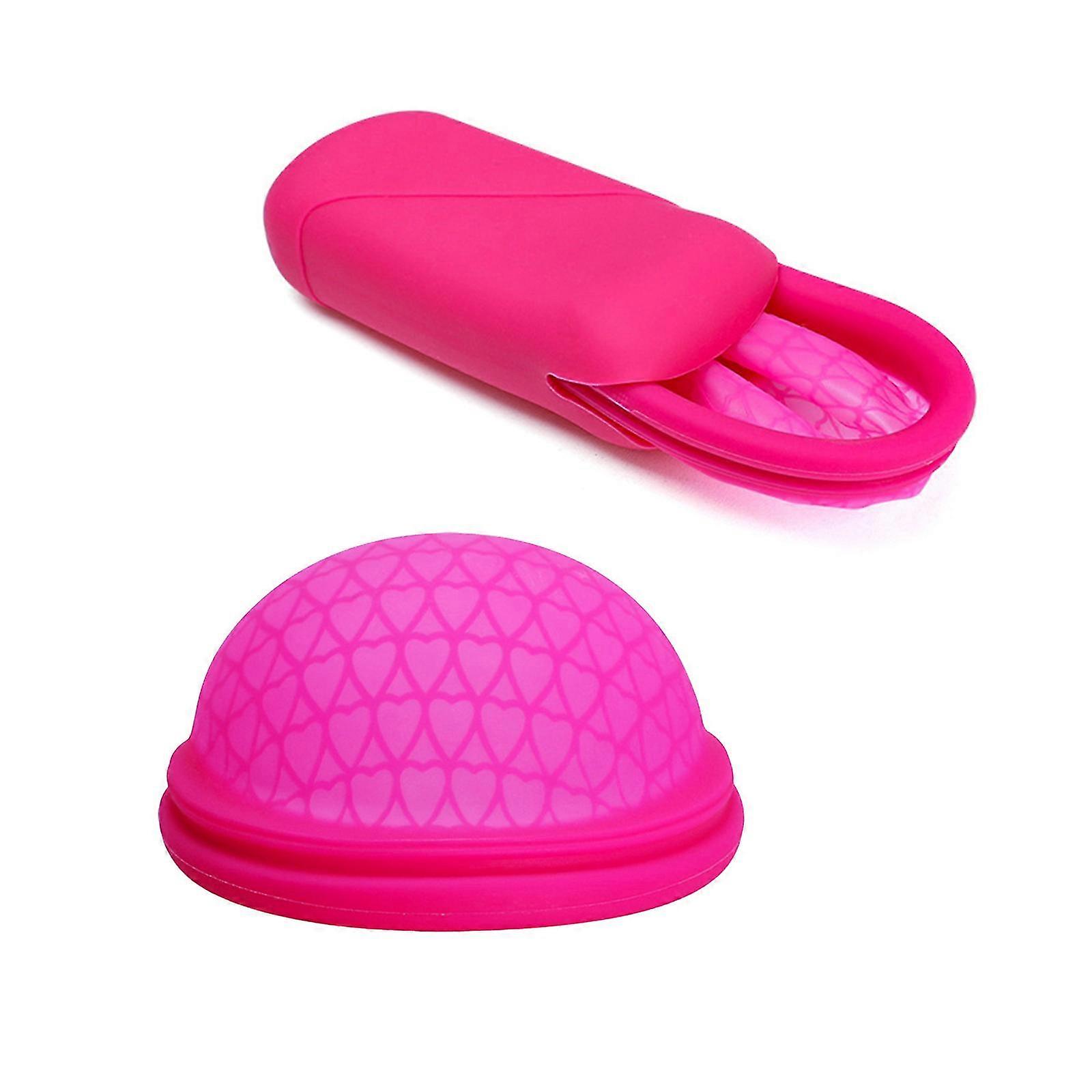 Gjenbrukbart menstruasjonssett for kvinner - 2 miljøvennlige FDA-kopper