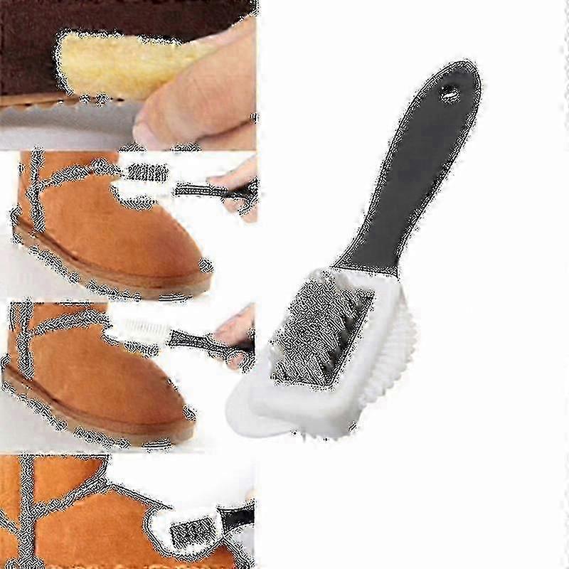 Kit de nettoyage pour daim avec brosse et gomme pour chaussures, bottes et vestes - GXCC
