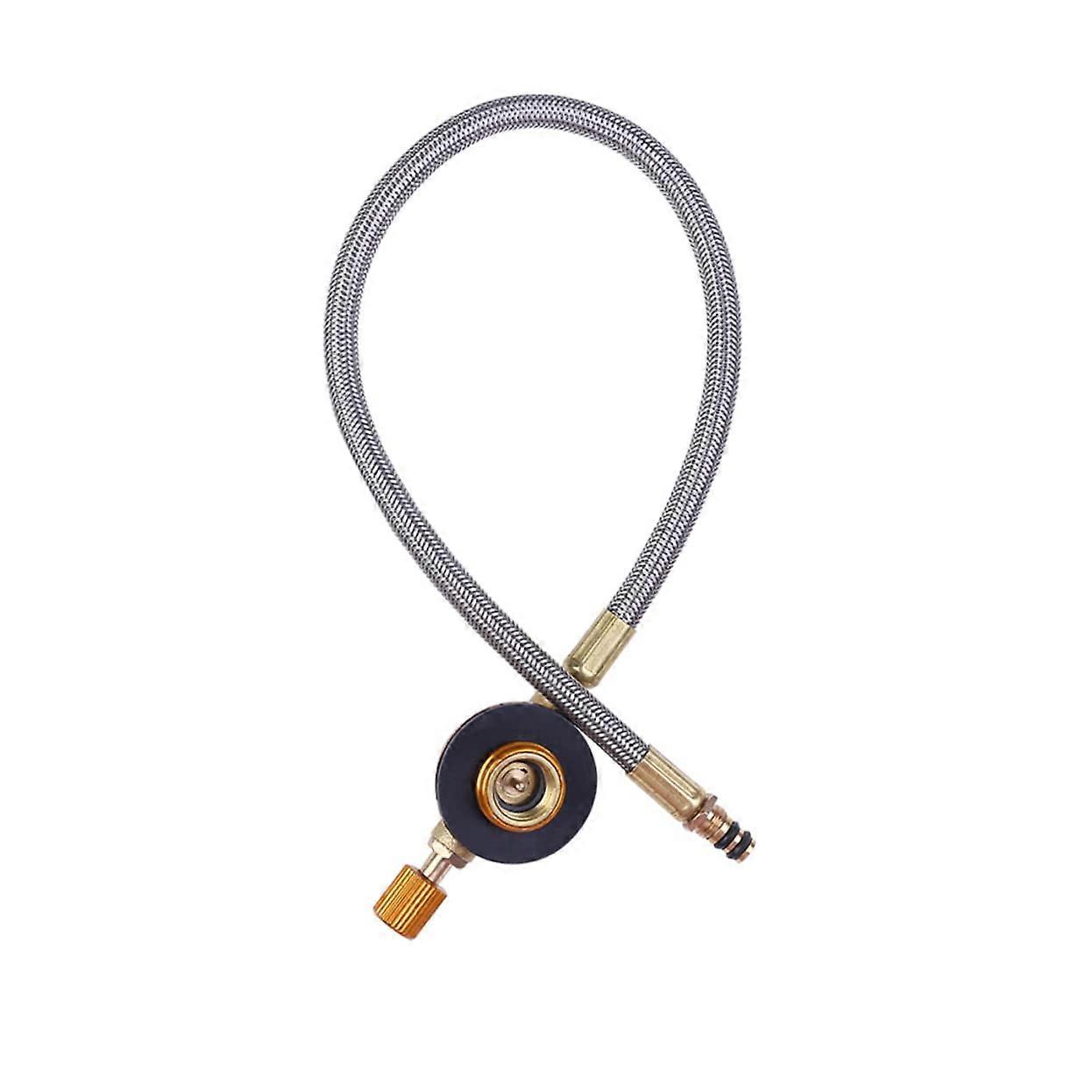 1Sentence gas filling valve with auto off gas cartridge and camping stove adapter