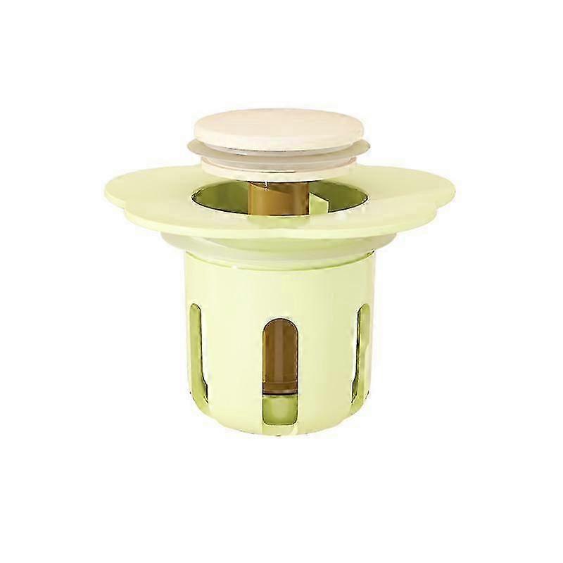 Flower Shape Filter Anti-clogging Basin Bounce Core,push Pop-up Drain Filter