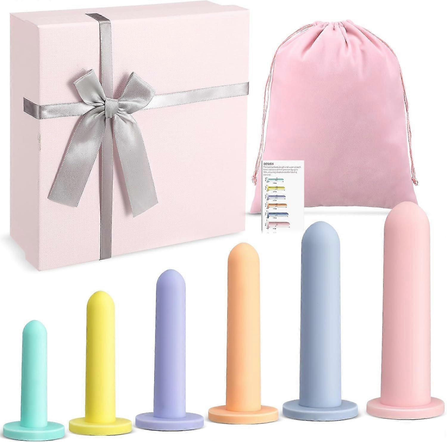 6 Pcs Silicone Pelvic Floor Strengthening Device Floor for Trainer Exerciser