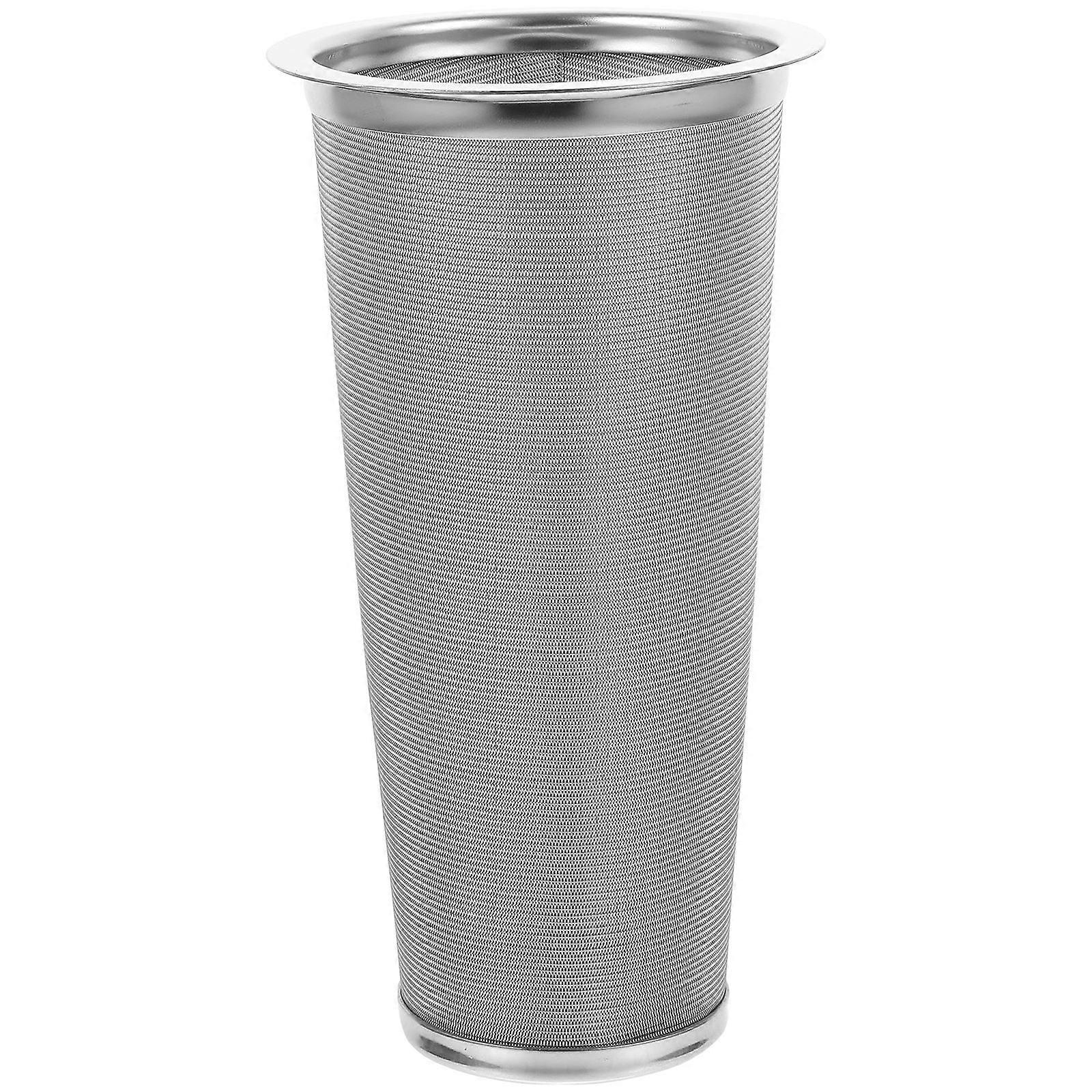 Cone-Shaped Brew Coffee Filter Grey 15.00X8.00X8.00CM For Tea Filtering Fruit Infusing 1Pack