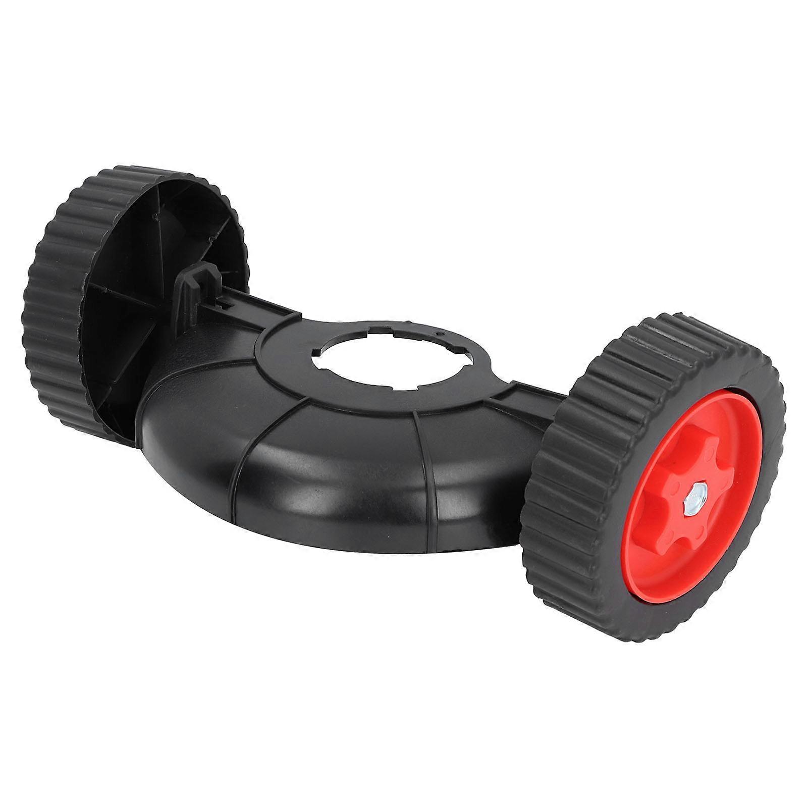 String Trimmer Support Wheel Height Adjustable Plastic Grass Trimmer Auxiliary Wheel for Replacement