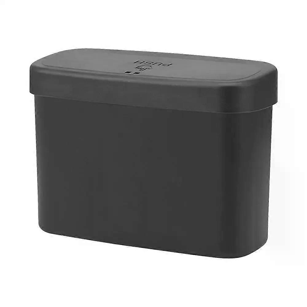 Car Door Trash Can Small Automatic Portable Trash Can Small Automatic Portable Car Trash Can Easy Pop-up Lid Interior
