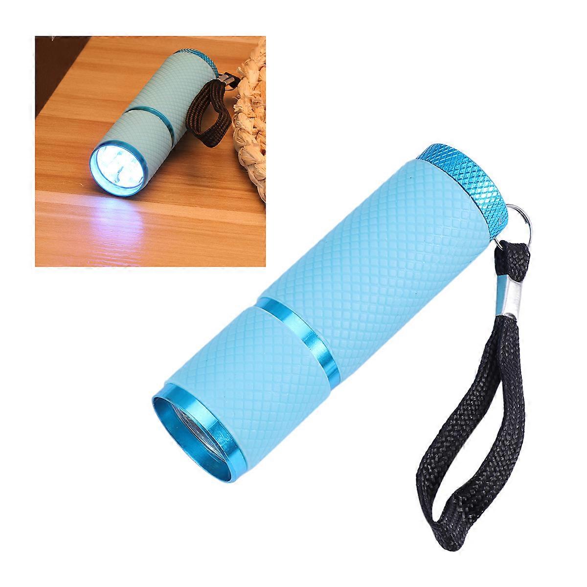 Led Flashlights Ultraviolet Torch Light Currency Authentication Walking 1Pcs