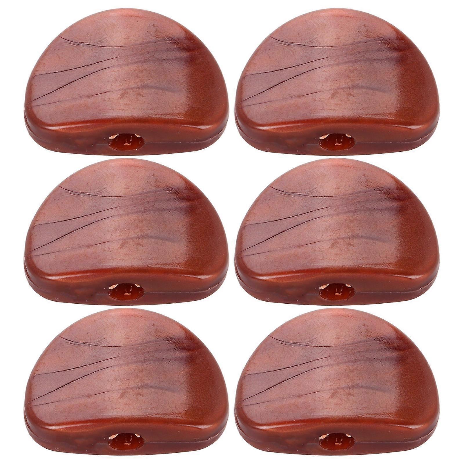 Guitar Tuning Pegs Keys Tuners String Replacement Guitarists Red 6Pcs