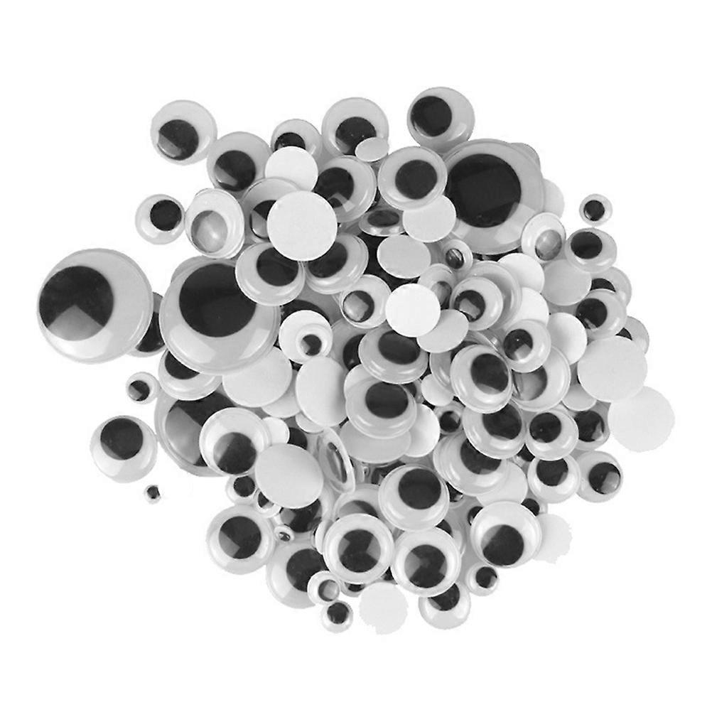 Plastic Crafts Eyes Diy Plastic Simulation Eyes Art Projects Handmade Crafts Toy Materials Doll Supplies Round 600Pcs